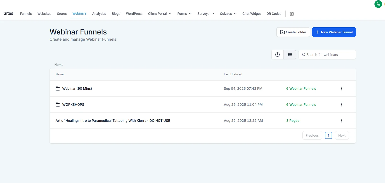 Full GHL System Build for a Beauty Coaching Business, screenshot 2