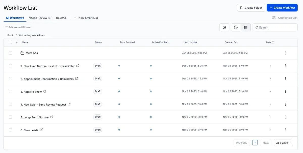 HubSpot to GHL Migration & Advanced Funnel Build + A2P Compliance, screenshot 5